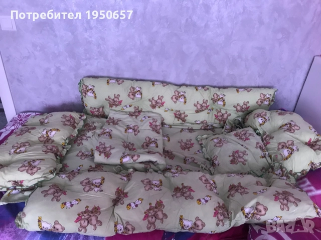 Бебешки спален комплект, снимка 7 - Бебешки легла и матраци - 51535625