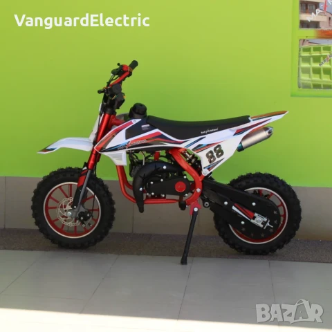 Детски Кросов мотор 50cc RED SPORT SPIRIT, снимка 3 - Мотоциклети и мототехника - 51272021