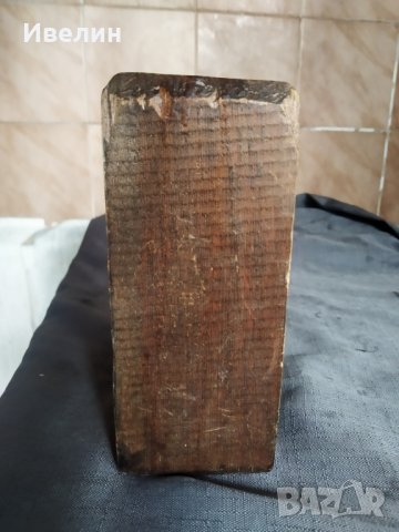 стар дървен свещник, снимка 4 - Антикварни и старинни предмети - 29221602
