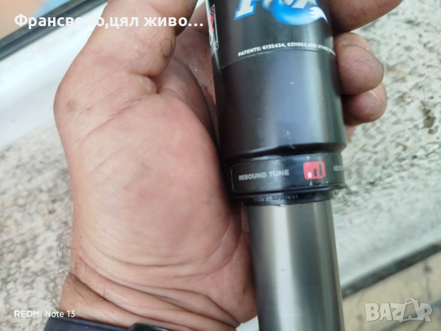 Шок за велосипед колело fox държи въздуха но не и маслото , снимка 4 - Части за велосипеди - 51638106