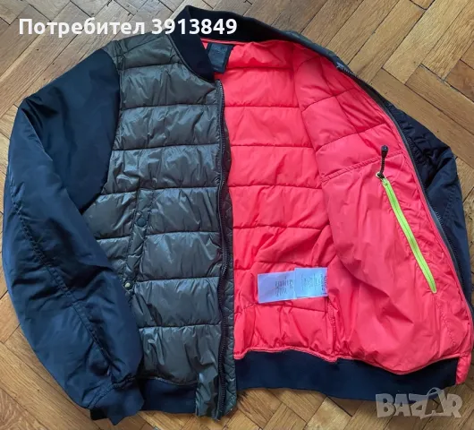 Оригинално мъжко яке бомбър на REPLAY, снимка 3 - Якета - 48310308