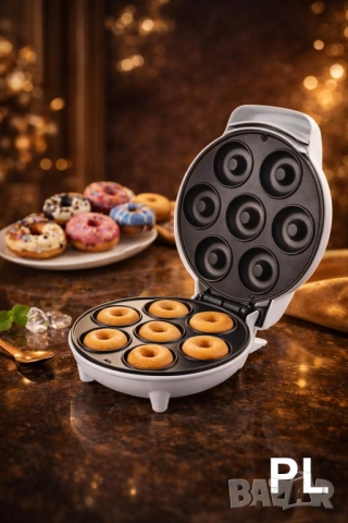 Промо комплект 1+1: Цитрус преса DICTROLUX + Donut Maker 1200W – свеж сок и домашни понички, снимка 4 - Сокоизстисквачки и цитрус преси - 54194678