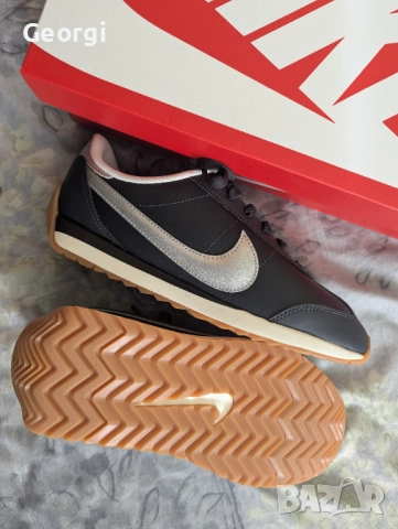 Кожени маратонки Nike Pacific Leather, снимка 4 - Маратонки - 52855788