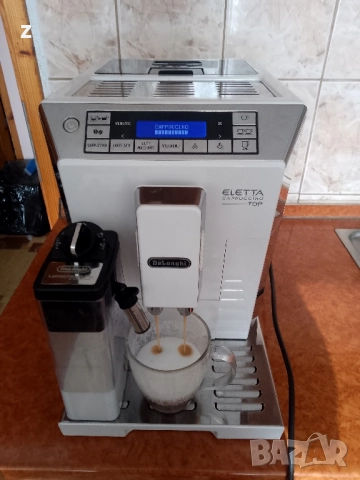 Делонги De'Longhi eletta cappuccino кафе автомат кафемашина капучино кана мляко