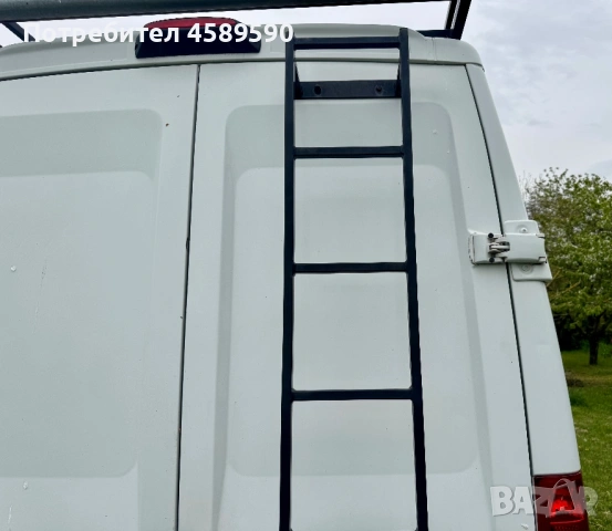 Багажник UGEFA + стълба за бус Iveco Daily MAXXII база, снимка 8 - Части - 54272082