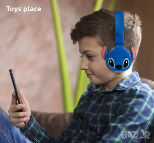 Безжични Слушалки Лило и Стич Lilo and Stitch , снимка 4 - Bluetooth слушалки - 50845600