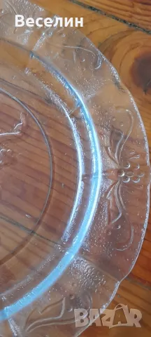 Ретро стъклена чиния Намаление , снимка 5 - Антикварни и старинни предмети - 50312494