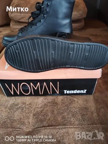 Кожени кецове Tendenz, снимка 3 - Кецове - 49944561