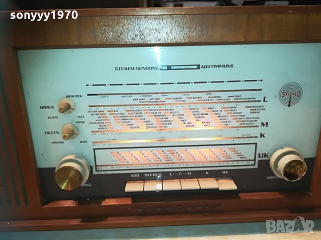 nordmende fidelio tube STEREO receiver-switzerland, снимка 5 - Ресийвъри, усилватели, смесителни пултове - 29494689