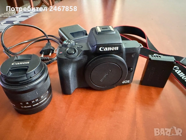 Продавам фотоапарат Canon EOS M50 с, снимка 4 - Други стоки за дома - 53998079