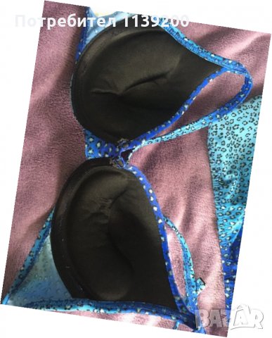 Бански S М 70-75В Agua Loca HM зелен Glück син Morgan розов две части, снимка 8 - Бански костюми - 29938693