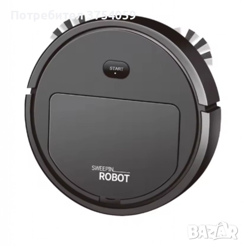 Интелигентна прахосмукачка робот 3в1 две четки и моп за почистване на домакинство, снимка 5 - Прахосмукачки - 52364533