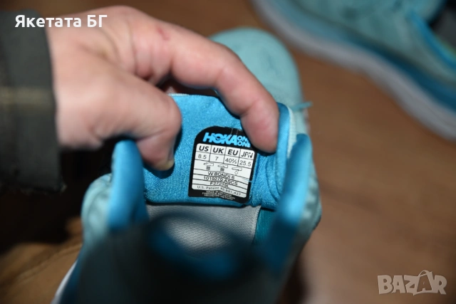 Hoka оригинални маратонки, размер 40 2/3, снимка 6 - Маратонки - 54009274