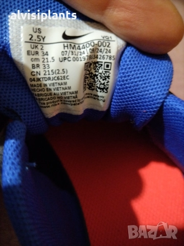 Детски маратонки Nike 34 номер чисто нови , снимка 3 - Детски маратонки - 52996279