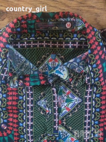 Desigual - страхотна дамска риза КАТО НОВА, снимка 2 - Ризи - 29895042