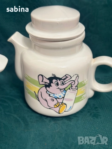 Детски български порцеланов сервиз на Диамант, Разград, снимка 5 - Сервизи - 51926437