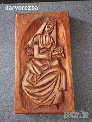 Дърворезба  МАЙКА  45/25 см