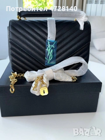 Дамска чанта YSL в черно