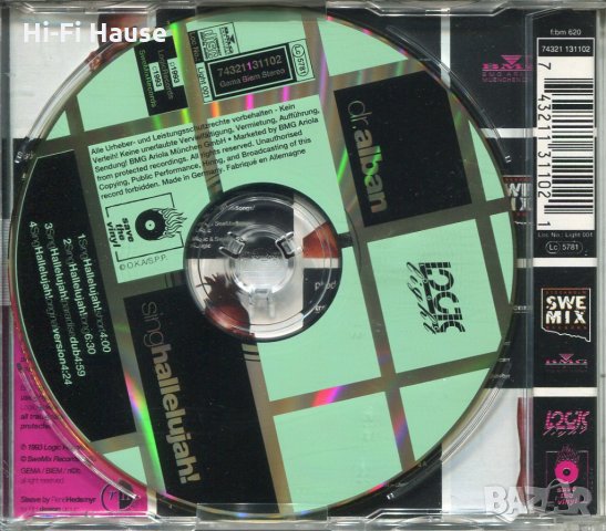 Dr. Alban-Sing Hallelujah, снимка 2 - CD дискове - 34515237