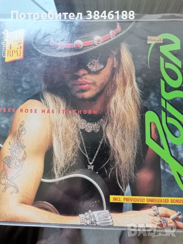 POISON Every Rose Has Its Thorn Vinyl, 12, 45 RPM, Maxi-Single, Stereo, снимка 1