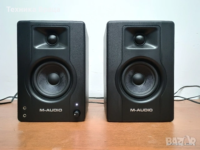 М-Audio BX3 са компактни студиен тип колони (монитори) с 3.5-инчов говорител. Изпращам видео. , снимка 10 - Тонколони - 54131688