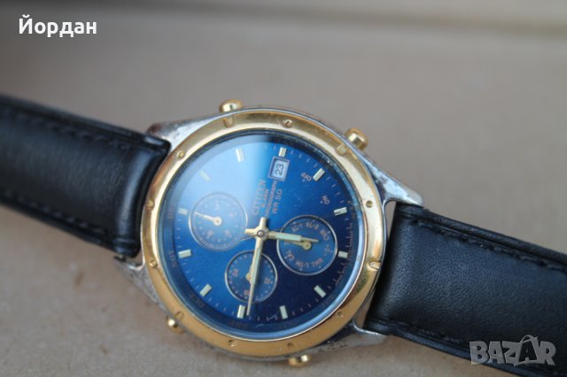 Мъжки часовник ''Citizen'' хронограф WR50, снимка 10 - Мъжки - 42795724