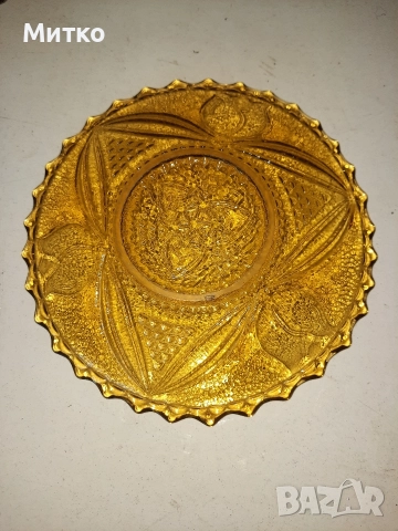 Десертни Стъклени чиний , снимка 5 - Чинии - 52860931