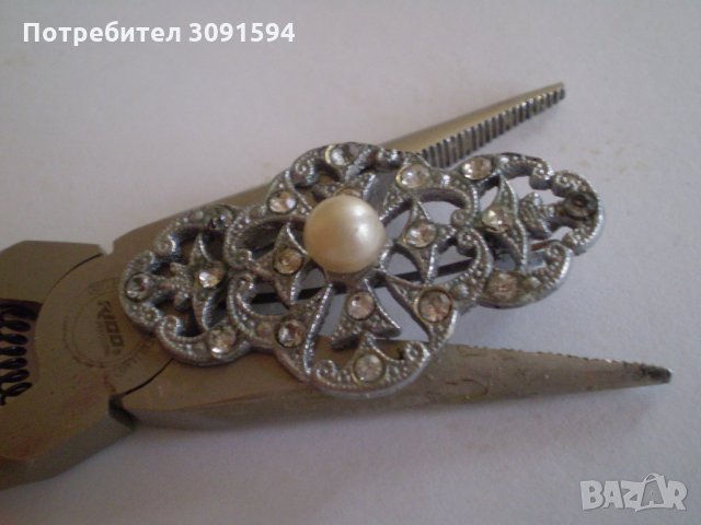 Антикварна брошка 1920г, снимка 9 - Антикварни и старинни предмети - 35517653