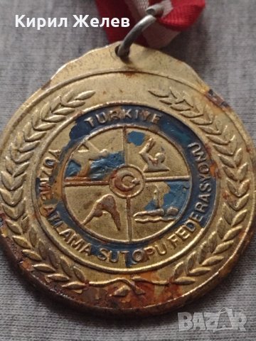 Стар рядък медал 🏅 за колекция декорация - 25951, снимка 2 - Други ценни предмети - 34522388