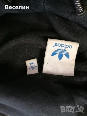 Дамски суичър, худи Adidas, S, снимка 4 - Суичъри - 47385312
