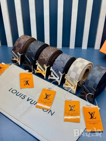 колани от естествена кожа в кутия louis vuitton , снимка 11 - Колани - 50596532