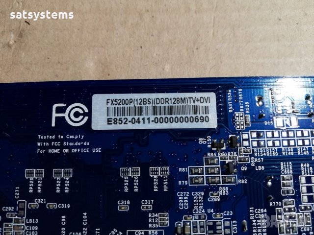 Видео карта NVidia GeForce Albatron FX5200P 128MB DDR 128bit AGP, снимка 7 - Видеокарти - 31791015