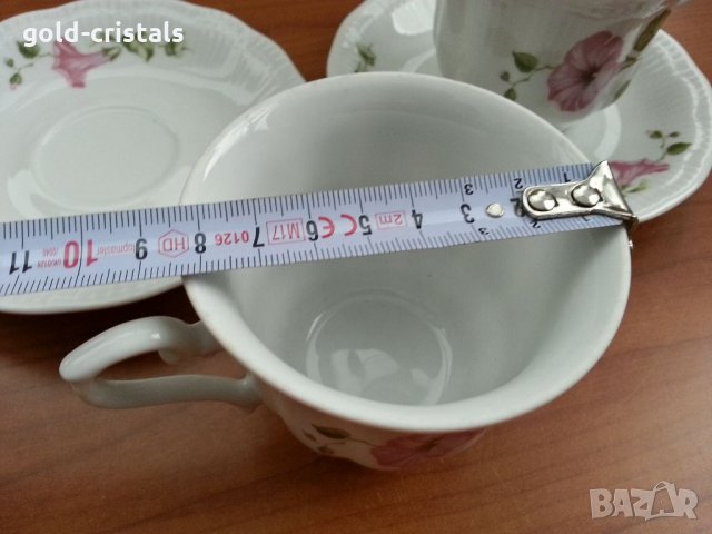 Чаши за чай полски порцелан, снимка 3 - Антикварни и старинни предмети - 34491034