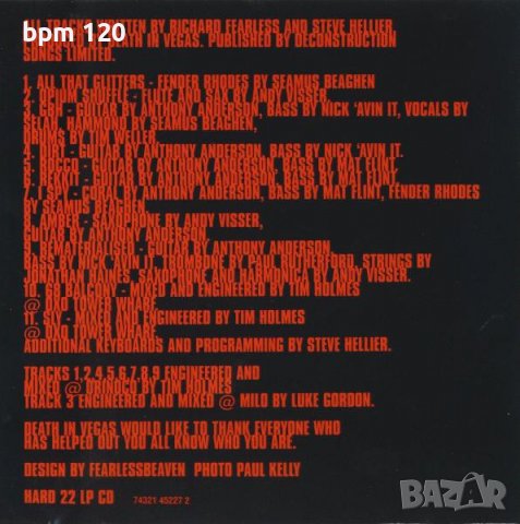 DEAD IN VEGAS - "Dead Elvis" оригинален диск, снимка 4 - CD дискове - 37895531