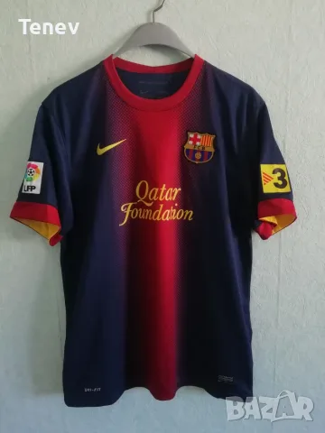 Barcelona Xavi Nike 2012/2013 оригинална тениска фланелка Барселона Шави екип , снимка 2 - Тениски - 56256010