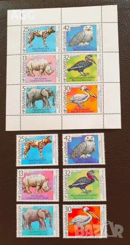 Серия "100 години зоологическа градина София" , 1988 г