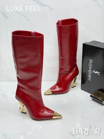 Yves Saint Laurent ⚜️Дамски Ботуши 36-41, снимка 2 - Дамски ботуши - 56341462