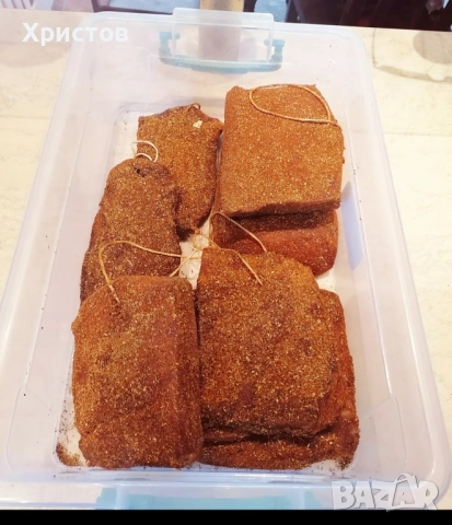 Продавам сушени деликатеси, свински врат Трапезица филе Елена и др. , снимка 2 - Домашни продукти - 53050457