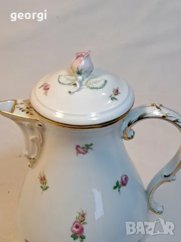 порцеланов чайник Meissen 