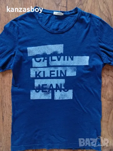 CALVIN KLEIN - мъжка тениска р-р М, снимка 3 - Тениски - 55867266