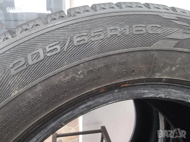 2бр зимни гуми за бус 205/65/16C GOODYEAR L02471 , снимка 4 - Гуми и джанти - 49095042