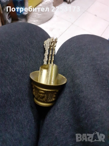 Четири месингови малки хавана с чукала, снимка 9 - Декорация за дома - 33387820