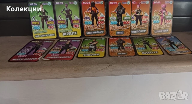 Разнообразие от карти нa Fortnite, снимка 3 - Колекции - 51149128