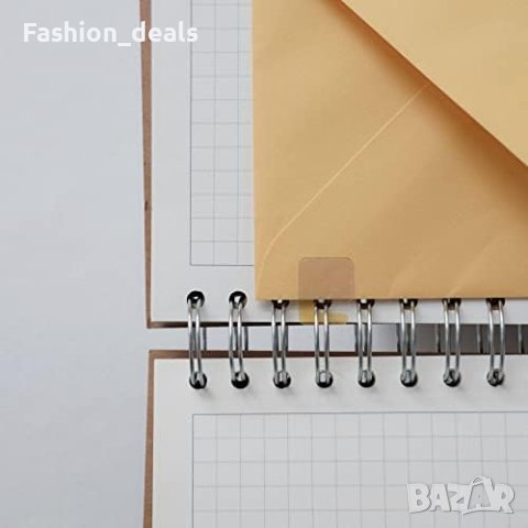 Нови Иновативни Клип Стикери за Тетрадки - Еко Сини 50 броя, снимка 2 - Други - 42875812