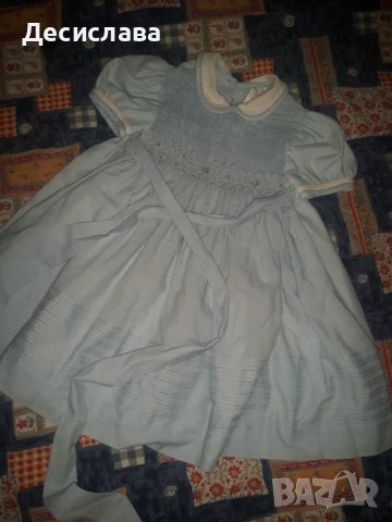 Ретро рокля за двегодишно дете, снимка 1 - Бебешки рокли - 42518437