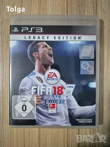 FIFA 18 Legacy Edition PS3, снимка 1 - Игри за PlayStation - 48949653