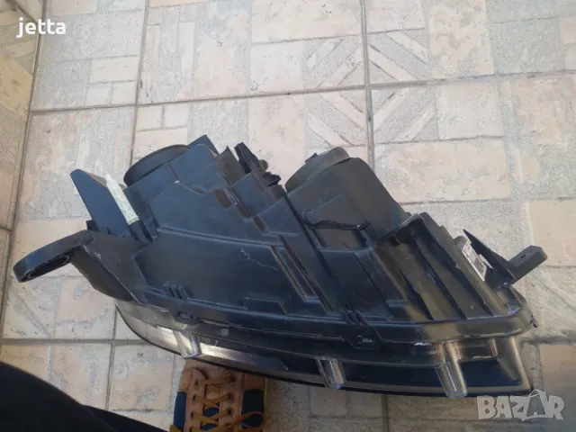 Ляв фар с диодни дневни светлини за Дачия Логан, Сандеро  Dacia Logan Sandero, снимка 6 - Части - 47877744