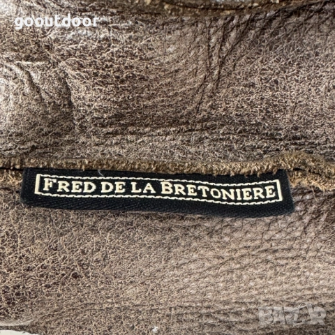 Fred De La Bretoniere Leather Shoulder Bag, снимка 8 - Чанти - 53081196