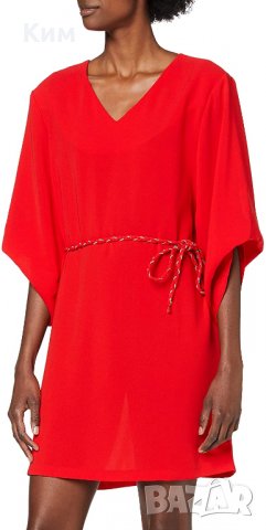 Рокля в червено Suncoo , снимка 3 - Рокли - 29353591