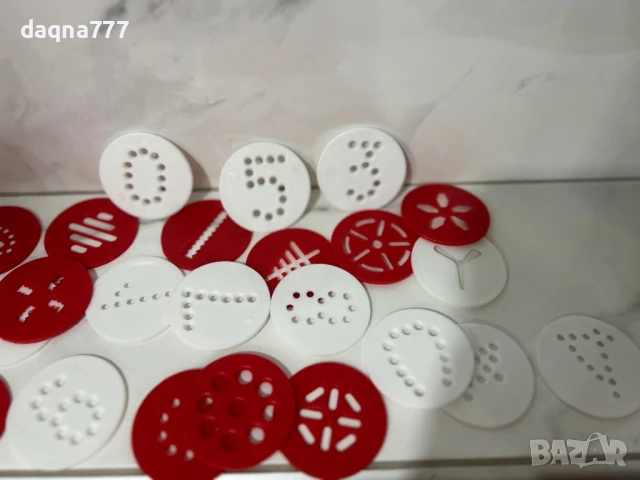 Нови форми за шприц за декорация торти сладкиши, снимка 5 - Форми - 50737740